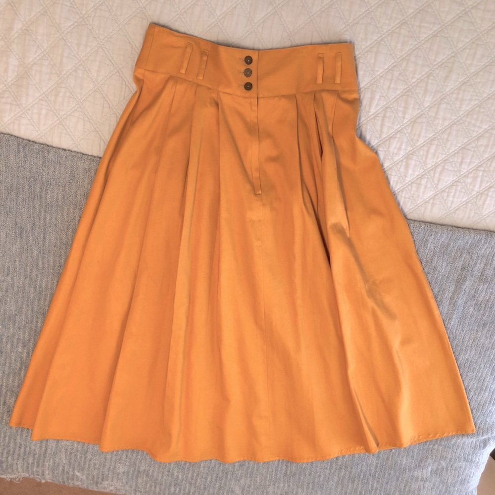 Vintage Norton McNaughton Midi Pleated Skirt